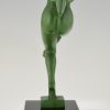 Art Deco Skulptur Frauenakt Tänzerin
