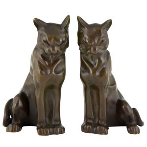 gaston-h-bourcart-art-deco-bronze-cat-bookends-1857382-en-max