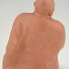 Art Deco terra cotta sculpture Chinese man  