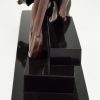 Art Deco bronzen sculptuur panter