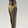 Lampe style Art Deco ESPANA danseuse a l’eventail