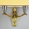 Mid Century bronze arrow sconces