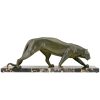 Art Deco Skulptur Bronze Panther