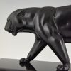 Art Deco sculpture of a panther