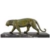 Art Deco panter sculptuur