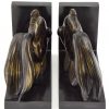 Art Deco fish bookends