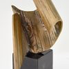 Abstract bronze sculpture 1970