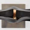 Modern abstract bronzen beeld