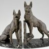 Art Deco shepherd bookends