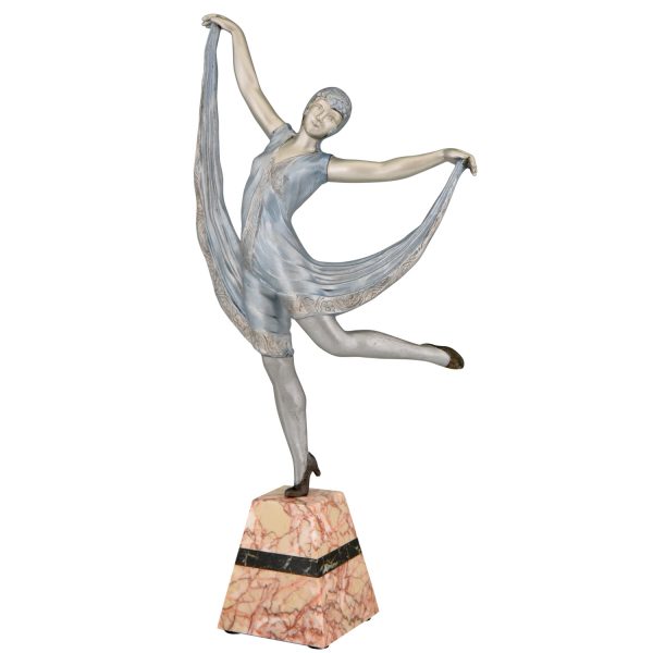 Art Deco sculptuur danseres