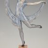 Art Deco sculpture of a dancer