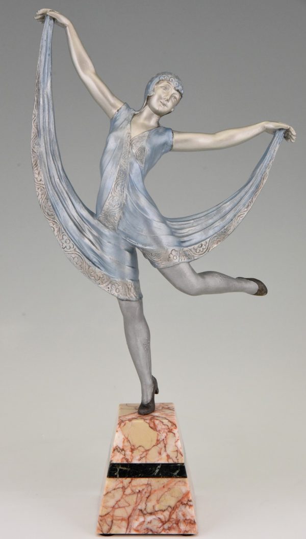 Art Deco sculpture of a dancer