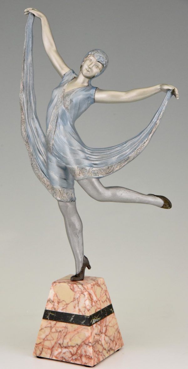 Art Deco sculpture of a dancer