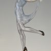 Art Deco sculpture of a dancer