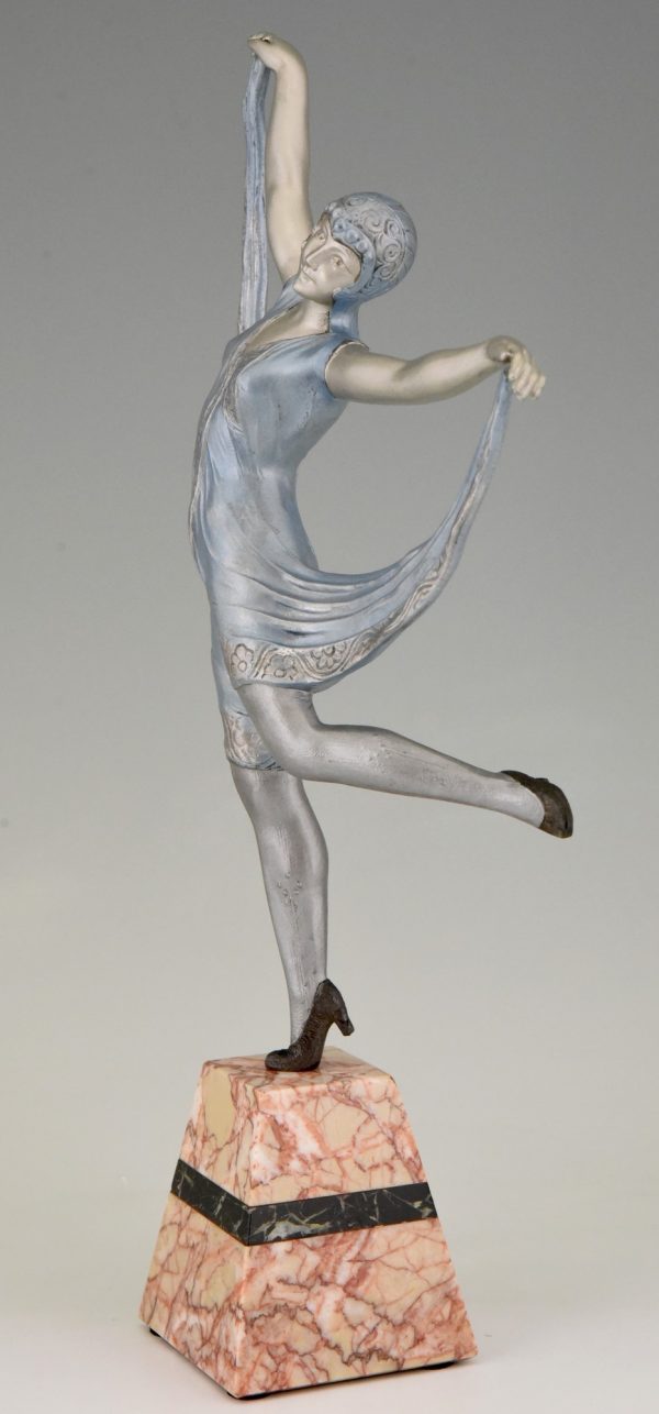 Art Deco sculpture of a dancer