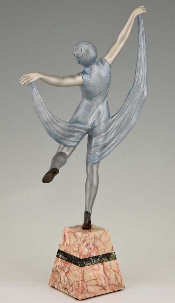 Art Deco sculpture of a dancer