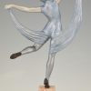 Art Deco sculpture of a dancer