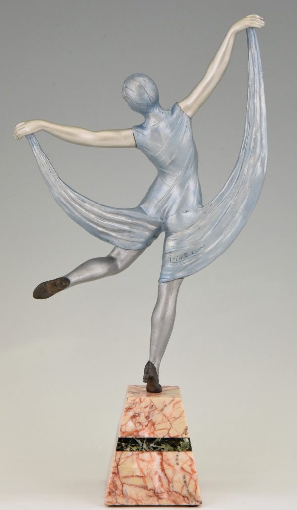 Art Deco sculpture of a dancer