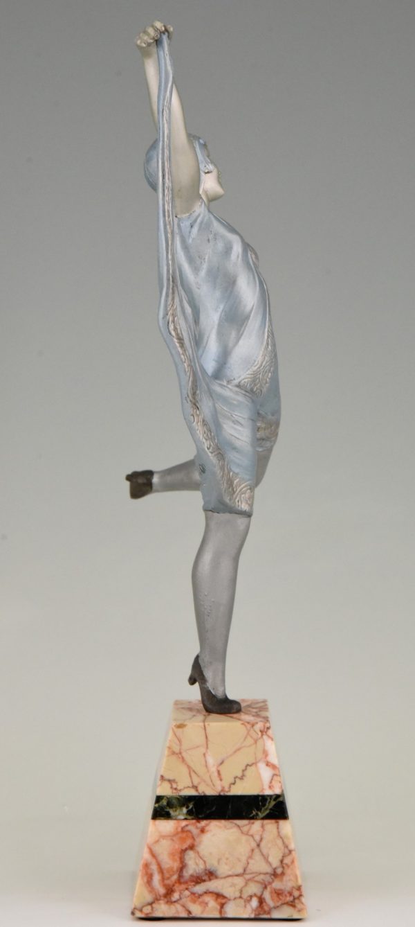 Art Deco sculpture of a dancer