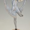 Art Deco sculpture of a dancer