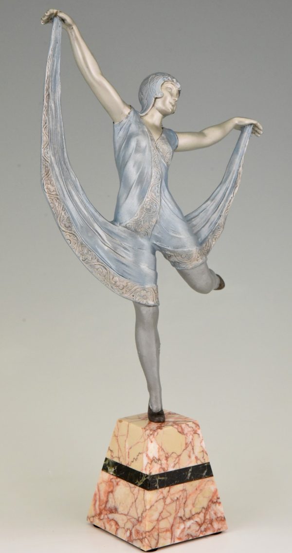 Art Deco sculpture of a dancer