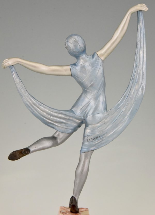 Art Deco sculpture of a dancer