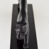 Art Deco bronzen sculptuur panter