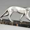 Art Deco panther sculpture