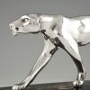 Art Deco panther sculpture