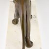 Art Deco sculpture panthère