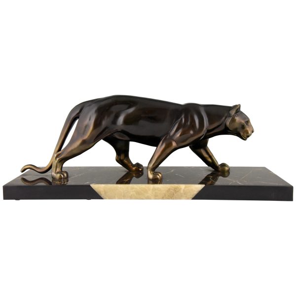 Art Deco sculptuur panter