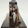 Art Deco Skulptur Panther