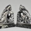 Art Deco Indian bookends.