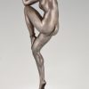 Stella Art Deco bronze sculpture nude dancer with ball