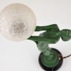 Art Deco lamp met staand naakt.