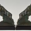 Art Deco Ibex or ram bookends