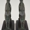 Art Deco Ibex or ram bookends