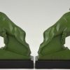 Art Deco Ibex or ram bookends