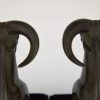 Art Deco Ibex or ram bookends