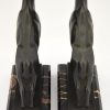 Art Deco Ibex or ram bookends