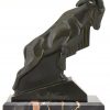 Art Deco Ibex or ram bookends