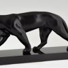 Art Deco panther sculpture