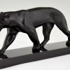 Art Deco Panther Skulptur