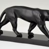 Art Deco panther sculpture