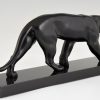 Art Deco Panther Skulptur