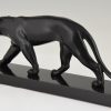 Art Deco Panther Skulptur