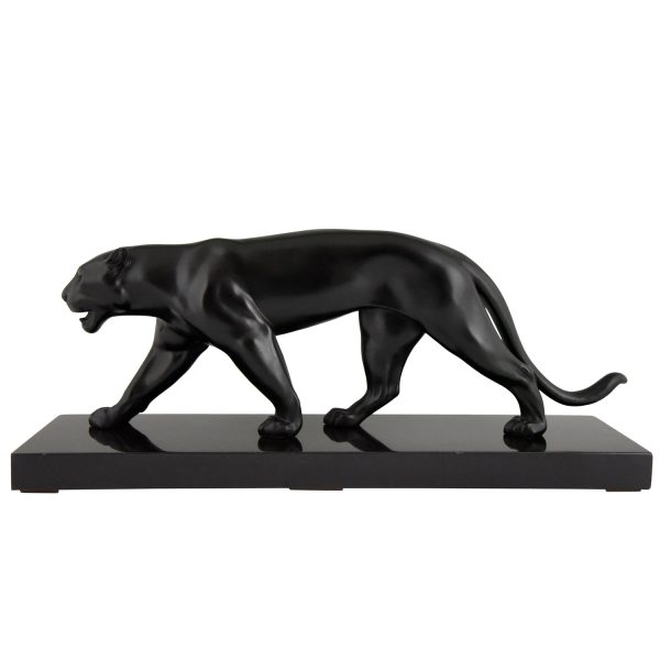 Art Deco sculptuur panter