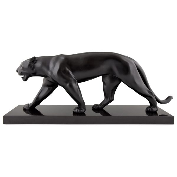 Art Deco Panther Skulptur