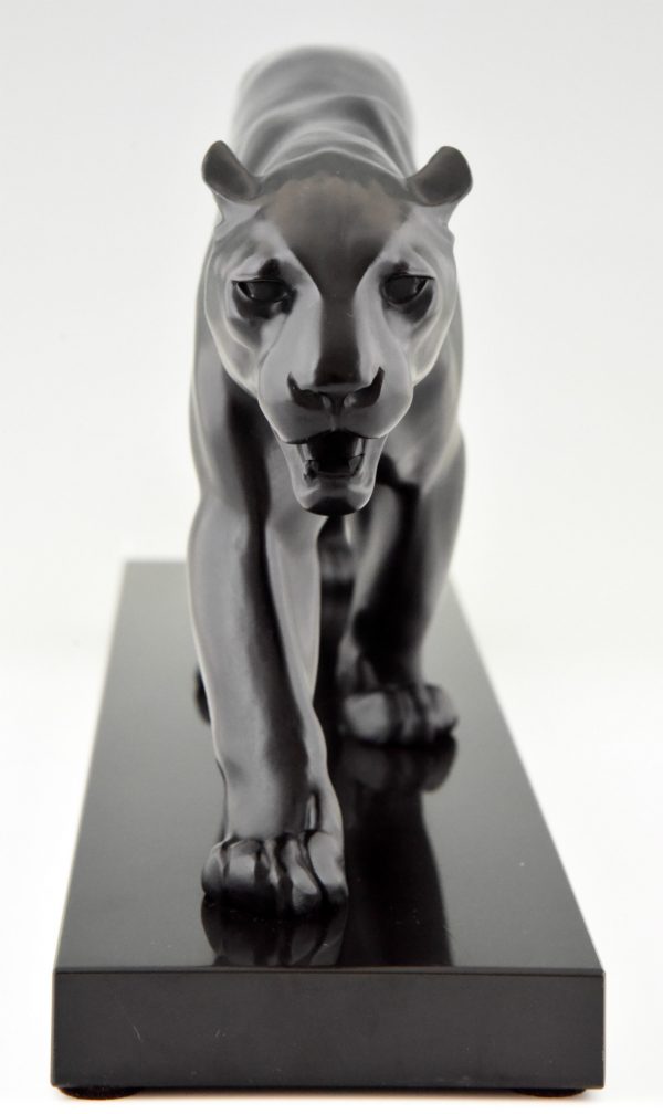 Art Deco Panther Skulptur