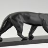 Art Deco panther sculpture